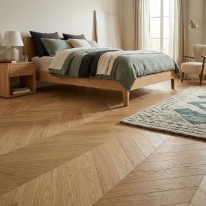 PARQUET MASSELLO SPINA FRANCESE - ROVERE FINALE LIGURE - TAGLIO 45° - OLIO CERA-21